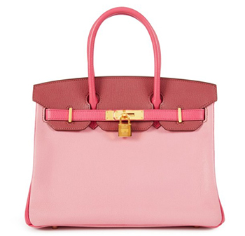 HERMÈS 5P PINK, FUCHSIA, AND TOSCA CHÈVRE HSS BIRKIN 30 GOLD HARDWARE, 2012.jpg