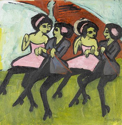 Ernst Ludwig Kirchner, Panama Dancers, 1910-11. North Carolina Museum of Art, Raleigh.jpg