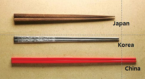 Popos Store Korean Chopsticks Spoon 2 Set - Metal Stainless Steel -Printed Hangul Characters (Hangul-Silver)
